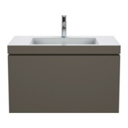 Duravit Waschtischunterschrank c-bonded L-Cube 80x48cm, 1 HL, f G m, 1 Ausz., wandhängend