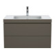 Duravit Waschtischunterschrank c-bonded L-Cube 80x48cm, 1 HL, f G m, 2 Schub., wandhängend-1