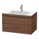 Duravit Waschtischunterschrank c-bonded L-Cube 80x48cm, 1 HL, N dkl., 2 Schub., wandhängend-1