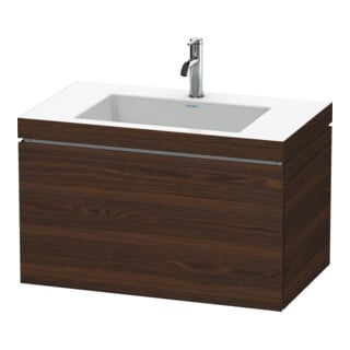 Duravit Waschtischunterschrank c-bonded L-Cube 80x48cm, 1 HL, N geb., 1 Ausz., wandhängend