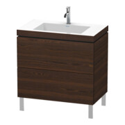 Duravit Waschtischunterschrank c-bonded L-Cube 80x48cm, 1 HL, N geb., 2 Ausz., steh.