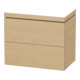 Duravit Waschtischunterschrank c-bonded L-Cube 80x48cm, o HL, E N, 2 Ausz., bodensteh.-1