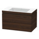 Duravit Waschtischunterschrank c-bonded L-Cube 80x48cm, o HL, N geb., 2 Schub., wandhängend-1