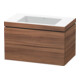 Duravit Waschtischunterschrank c-bonded L-Cube 80x48cm, o HL, N Nat, 2 Schub., wandhängend-1