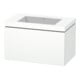 Duravit Waschtischunterschrank c-bonded L-Cube 80x48cm, o HL, we. ma, 1 Ausz., wandhängend-1