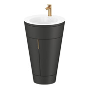 Duravit Waschtischunterschrank c-bonded Set Starck 1 56x86,4x60,5cm, st, G b ge, graph s-matt