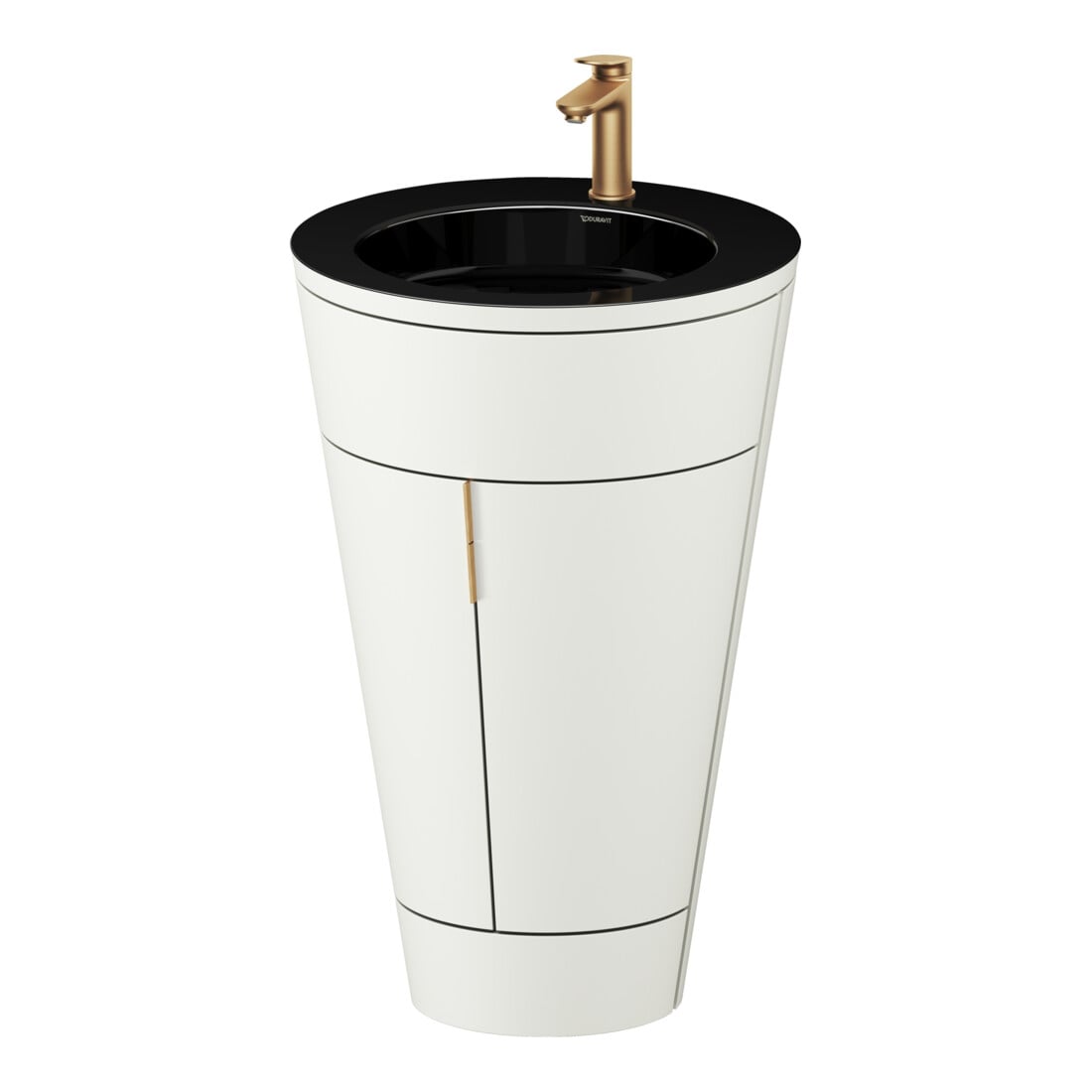 Duravit Waschtischunterschrank c-bonded Set Starck 1 56x86,4x60,5cm, st, G b ge, No w s-matt