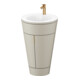 Duravit Waschtischunterschrank c-bonded Set Starck 1 56x86,4x60,5cm, st, G b geb., Tau s-matt-1