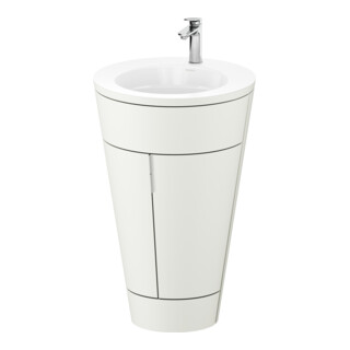 Duravit Waschtischunterschrank c-bonded Set Starck 1 56x86,4x60,5cm, st, G c, Nord we. s-matt