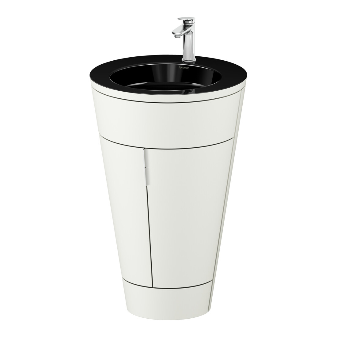 Duravit Waschtischunterschrank c-bonded Set Starck 1 56x86,4x60,5cm, st, G c, Nord we. s-matt