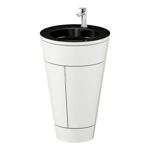 Duravit Waschtischunterschrank c-bonded Set Starck 1 56x86,4x60,5cm, st, G c, Nord we. s-matt