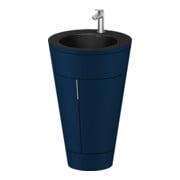 Duravit Waschtischunterschrank c-bonded Set Starck 1 56x86,4x60,5cm, st, G ES ge, blau s-matt