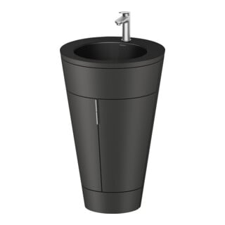 Duravit Waschtischunterschrank c-bonded Set Starck 1 56x86,4x60,5cm, st, G ES ge, gra s-matt