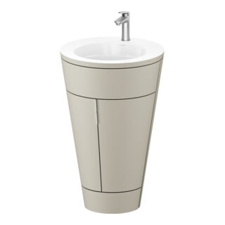Duravit Waschtischunterschrank c-bonded Set Starck 1 56x86,4x60,5cm, st, G ES ge, Tau s-matt