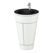 Duravit Waschtischunterschrank c-bonded Set Starck 1 56x86,4x60,5cm, st, G ES ge, we. s-matt