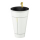 Duravit Waschtischunterschrank c-bonded Set Starck 1 56x86,4x60,5cm, st, G g pol., we. s-matt-1