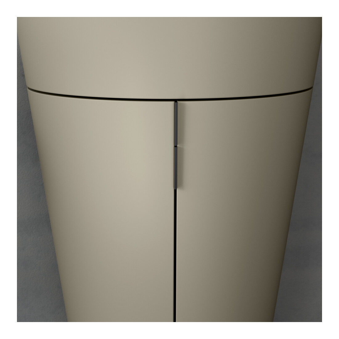 Duravit Waschtischunterschrank c-bonded Set Starck 1 56x86,4x60,5cm, st, G sw, st-g s-matt