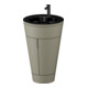 Duravit Waschtischunterschrank c-bonded Set Starck 1 56x86,4x60,5cm, st, G sw, st-g s-matt-1