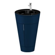 Duravit Waschtischunterschrank c-bonded Set Starck 1 56x86,4x60,5cm, st, Gr. chr, blau s-matt