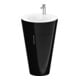 Duravit Waschtischunterschrank c-bonded Set Starck 1 56x86,4x60,5cm, st, Gr. ES geb., sw hgl-1
