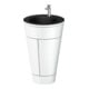 Duravit Waschtischunterschrank c-bonded Set Starck 1 56x86,4x60,5cm, st, Gr. ES geb., we. hgl-1