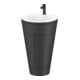 Duravit Waschtischunterschrank c-bonded Set Starck 1 56x86,4x60,5cm, st, Gr. sw, graph s-matt-1