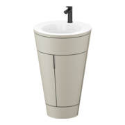Duravit Waschtischunterschrank c-bonded Set Starck 1 56x86,4x60,5cm, st, Gr. sw, Tau s-matt