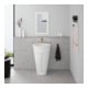 Duravit Waschtischunterschrank c-bonded Set Starck 1 56x86,4x60,5cm, st, IB, G b ge, we. hgl-2
