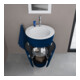 Duravit Waschtischunterschrank c-bonded Set Starck 1 56x86,4x60,5cm, st, IB, G c, blau s-matt