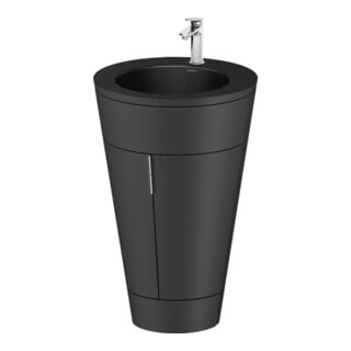 Duravit Waschtischunterschrank c-bonded Set Starck 1 56x86,4x60,5cm, st, IB, G c, gra s-matt