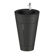 Duravit Waschtischunterschrank c-bonded Set Starck 1 56x86,4x60,5cm, st, IB, G c, gra s-matt