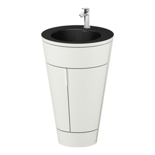 Duravit Waschtischunterschrank c-bonded Set Starck 1 56x86,4x60,5cm, st, IB, G c, No w s-matt