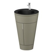 Duravit Waschtischunterschrank c-bonded Set Starck 1 56x86,4x60,5cm, st, IB, G c, st-g s-matt