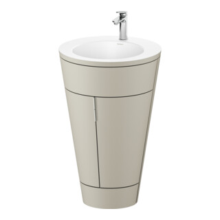 Duravit Waschtischunterschrank c-bonded Set Starck 1 56x86,4x60,5cm, st, IB, G c, Tau s-matt