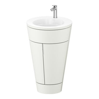 Duravit Waschtischunterschrank c-bonded Set Starck 1 56x86,4x60,5cm, st, IB, G ES ge, No w m