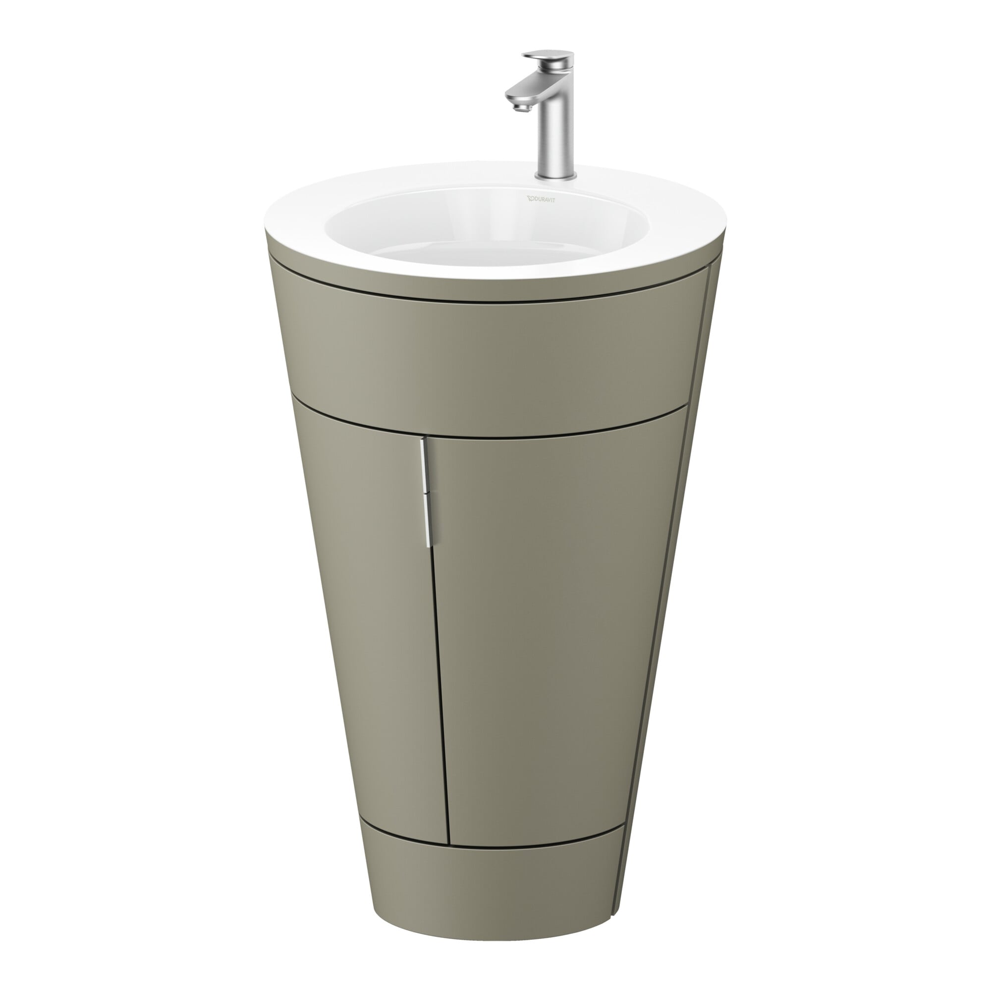Duravit Waschtischunterschrank c-bonded Set Starck 1 56x86,4x60,5cm, st, IB, G ES ge, st-g m