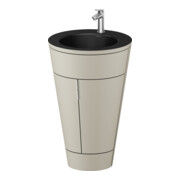 Duravit Waschtischunterschrank c-bonded Set Starck 1 56x86,4x60,5cm, st, IB, G ES ge, T m