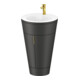 Duravit Waschtischunterschrank c-bonded Set Starck 1 56x86,4x60,5cm, st, IB, G g p, gra m-1