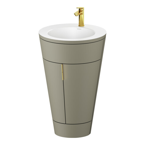 Duravit Waschtischunterschrank c-bonded Set Starck 1 56x86,4x60,5cm, st, IB, G g p, st-g m