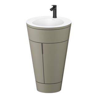 Duravit Waschtischunterschrank c-bonded Set Starck 1 56x86,4x60,5cm, st, IB, G sw, st-g m