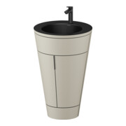 Duravit Waschtischunterschrank c-bonded Set Starck 1 56x86,4x60,5cm, st, IB, G sw, Tau s-matt