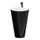 Duravit Waschtischunterschrank c-bonded Set Starck 1 56x86,4x60,5cm, steh., Gr. sw, sw hgl-1