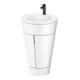Duravit Waschtischunterschrank c-bonded Set Starck 1 56x86,4x60,5cm, steh., Gr. sw, we. hgl-1