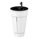 Duravit Waschtischunterschrank c-bonded Set Starck 1 56x86,4x60,5cm, steh., Gr. sw, we. hgl-1
