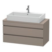 Duravit Waschtischunterschrank Com DuraStyle 100x47,8cm, bas. ma, f Kons, 2 Schub.