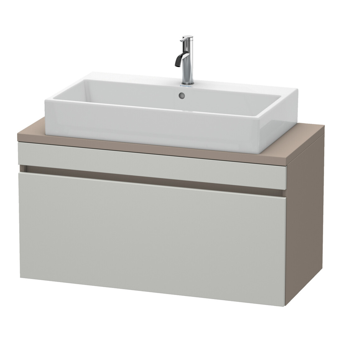 Duravit Waschtischunterschrank Com DuraStyle 100x47,8cm, betg/ba ma, f Kons, 1 Ausz.