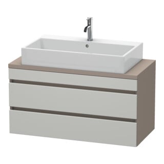 Duravit Waschtischunterschrank Com DuraStyle 100x47,8cm, betg/ba ma, f Kons, 2 Schub.
