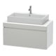 Duravit Waschtischunterschrank Com DuraStyle 100x47,8cm, betgr/we ma, f Kons, 1 Ausz.-1