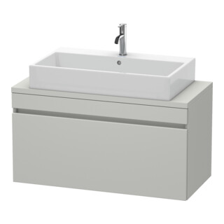 Duravit Waschtischunterschrank Com DuraStyle 100x47,8cm, betongr ma, f Kons, 1 Auszug