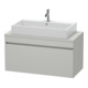 Duravit Waschtischunterschrank Com DuraStyle 100x47,8cm, betongr ma, f Kons, 1 Auszug-1